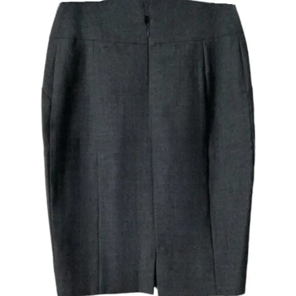 Chanel Vintage Skirt Gray Knee-Length S Classic Style